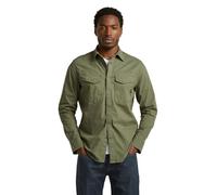 G-Star Men's Dakota Slim Shirt, Size: XXL, Color Green