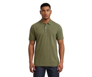 G-Star Men's Dunda Overdyed Slim Polo, Size: L, Color Green