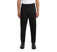 G-Star Men's Pleated Chino Relaxed Tapered, Size: 36/36, Color Black