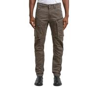 G-Star Men's Rovic Zip 3D Regular Tapered Pants, Size: 38/32, Color Brown