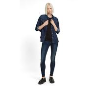 24-32 Jeans Midge Zip Mid-Waist Skinny - Azul oscuro - Mujer