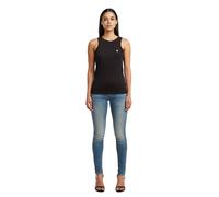 G-Star Para Mujer Midge Zip Mid-Waist Skinny Jeans, Azul (lt vintage aged destroy D05281-8968-9114), 23W / 30L