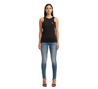 G-Star Para Mujer Midge Zip Mid-Waist Skinny Jeans, Azul (lt vintage aged destroy D05281-8968-9114), 25W / 32L