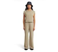 G-STAR, Mono de doble capa de pierna ancha para mujer