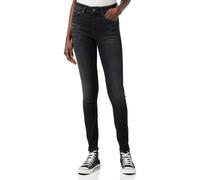 G-Star, mujer, jeans, 3301 Skinny, Elto black superstretch, W25 L30