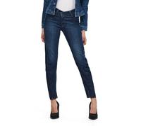 G-Star, mujer, jeans, rectos, Joci 3D Mid Slim Wmn, wear, azul, W25 L32