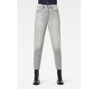 G-Star, Mujer, Vaqueros Rectos Janeh Ultra High Mom Tobillo, Gris Claro, W27 L32
