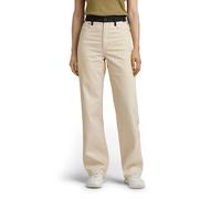 G-Star Para Mujer Jeans Tedie Ultra High Straight PM, Beige (ecru D20999-C525-159), 25W / 32L