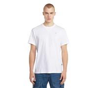G-STAR Nifous T-Shirt, Camiseta para Hombre, Blanco White D24449-b255-110, S