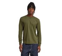 G-STAR Nifous T-Shirt, Camiseta para Hombre, Verde (Shadow Olive D25076-336-b230), S