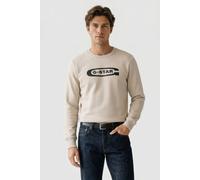 G-Star Old Skool Crew Sweat L/s Whitebait Talla: M | Jerséis Outlet | Hombre | Blanco