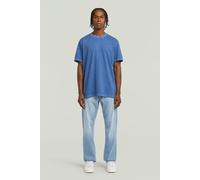 G-Star Overdyed Center Chest Loose R T Dutch Blue Gd Talla: S | Camisetas Básicas Outlet | Hombre | Azul
