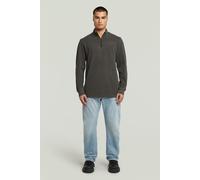 G-Star Overdyed Half Zip Tweeter Asfalt Gd Talla: M | Jerséis Outlet | Hombre