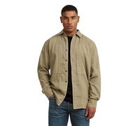 XXL Camisa Panelled Pocket Regular - Beige - Hombre