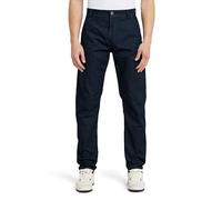 G-Star Pantalones Chinos Morry Tapered para Hombre, Azul Raw Denim D26400-d944-001, 33W / 32L