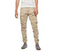 G-STAR Pantalones Rovic Zip 3D Regular Tapered para Hombre, Beige (Dune D02190-5126-239), 35W / 32L