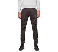 G-STAR Pantalones Rovic Zip 3D Regular Tapered para Hombre, Gris (Raven D02190-5126-976), 38W / 38L