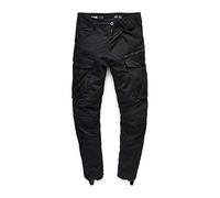 G-STAR Pantalones Rovic Zip 3D Regular Tapered para Hombre, Multicolor (dk black D02190-5126-6484), 36W / 32L