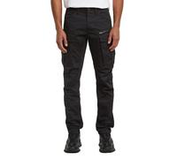 G-STAR Pantalones Rovic Zip 3D Regular Tapered para Hombre, Negro (dk black D02190-E064-6484), 32W / 32L