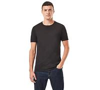 G-Star para Hombre Paquete De Dos Camisetas Base, Negro (Black D07205-124-990), S