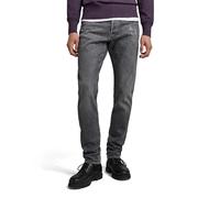 G-Star Para Hombre 3301 Slim Fit Jeans, Gris (vintage skyrocket 51001-D324-D908), 28W / 30L