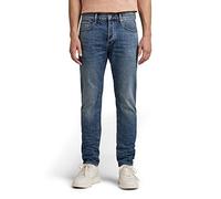 G-Star Para Hombre 3301 Slim style Jeans, Azul (faded santorini 51001-C911-C767), 27W / 30L