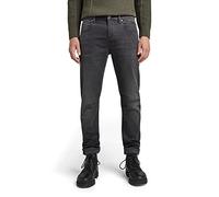 G-Star Para Hombre 3301 Slim style Jeans, Gris (worn in black onyx restored 51001-B479-D108), 29W / 30L