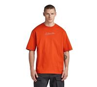 G-Star Para Hombre Autograph boxy r t, Naranja (rooibos tea D23725-C784-G052), M