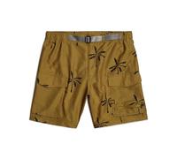 G-Star para Hombre Bañador Cargo Allover, Multicolor (Tobacco Banana Tree D24478-C331-G630), S