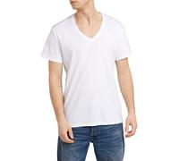 G-STAR Para Hombre Base V-Neck T-Shirt 2-Pack, Blanco (White D25500-124-110), M