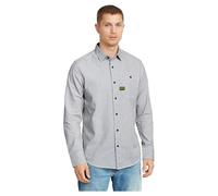 G-STAR Para Hombre Camisa Bristum 2.0 Slim, Multicolor (Mayfly/White Stripe D23553-D912-H040), M
