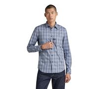 G-Star para Hombre Camisa Bristum 2.0 Slim, Multicolor (Vintage Indigo Liam Check D23553-D531-G297), M