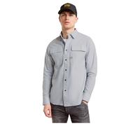 G-STAR Para Hombre Camisa CPO Regular, Multicolor (Ash Blue/Milk Oxford D23583-C895-G781), XXL