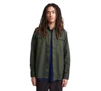 G-Star Para Hombre Camisa CPO Regular , Multicolor (galaxy fisher/tobacco oxford D23583-C895-G099), M