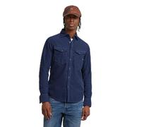 G-STAR Para Hombre Camisa Dakota Slim, Azul (dk Sea Blue GD D25223-C436-G702), XS