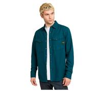 G-STAR Para Hombre Camisa Dakota Slim, Azul (Nitro GD D25223-D454-D150), S