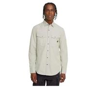 G-STAR Para Hombre Camisa Dakota Slim, Gris (GS Mercury GD D25223-D385-H043), S