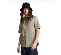 G-Star para Hombre Camisa G4A Slim, Gris (Elephant Skin D24306-4481-G106), L
