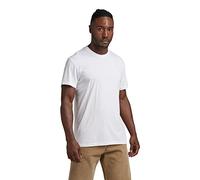 G-Star Para Hombre Camiseta Back Graphic RAW, Blanco (white D23160-336-110), XXL