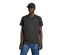 G-Star Para Hombre Camiseta Base-S V-Neck, Negro (dk black D16412-336-6484), XS