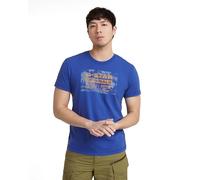 G-Star para Hombre Camiseta Framed Palm Originals, Azul (Radar Blue D24682-C506-1474), XS