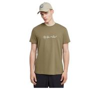 G-STAR Para Hombre Camiseta G-Script, Verde (ensis Green D25150-C812-6057), XS