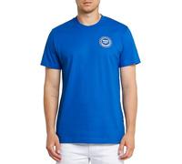 G-STAR Para Hombre Camiseta Gauge, Azul (Pop Blue D25972-C336-1162), XXL