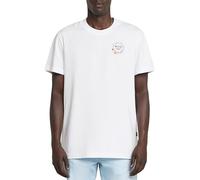 G-STAR Para Hombre Camiseta Gauge, Blanco (White D25972-C336-110), M