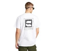 G-Star para Hombre Camiseta Handwriting Back Print Loose, Blanco (White D25699-C336-110), S