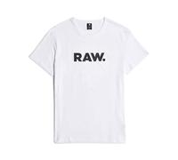 G-Star Para Hombre Camiseta Holorn R, Blanco (white D08512-8415-110), S