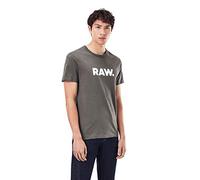 G-Star Para Hombre Camiseta Holorn R, Gris (gs grey D08512-8415-1260), S