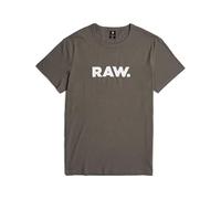 G-Star Raw Camiseta de hombre en algodon orgánico gris de manga corta. Gris 1/XS