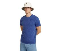 G-STAR Para Hombre Camiseta Musa Stencil Pigment Dye, Azul (Radar Blue GD D24688-B256-G474), XS