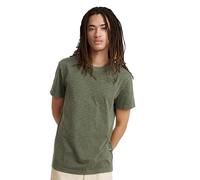G-STAR Para Hombre Camiseta Musa Stencil Pigment Dye, Verde (Sage GD D24688-B256-B811), L